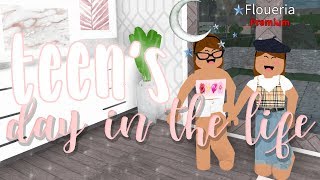 Teen Sister's Day in the Life | Bloxburg Roleplay | alixia