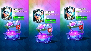 ВЫПАЛА БАНДИТКА ИЗ СУПЕР-МАГИЧЕСКОГО СУНДУКА | КОЛОДА ДЛЯ 11 АРЕНЫ | CLASH ROYALE