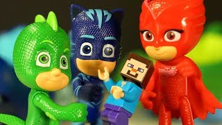 ГЕРОИ в МАСКАХ vs НУБик ЛЕГО Майнкрафт - Мультфильмы и Игрушки Видео для Детей