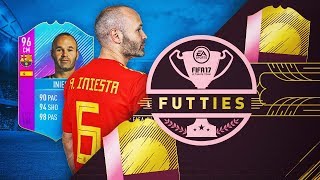 LOS FUTTIES YA ESTÁN AQUÍ JUNTO A INIESTA "FIN DE UNA ERA" SBC !!