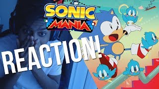 SONIC MANIA OPENING ANIMATION REACTION!