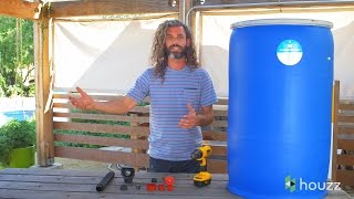 How to Install a Rain Barrel