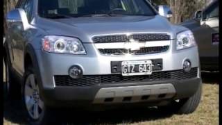 CHEVROLET CAPTIVA LTZ 2.0 TD vs.  LT 2.4 (2011) TEST AUTO AL DÍA .