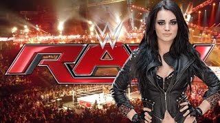 WWE Monday Night RAW 10.11.14 Alicia Fox vs. Paige