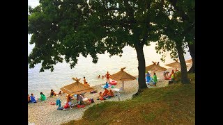 Геленджик. Обзор пляжа в районе улицы Красивой. Июнь 2019г.