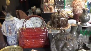 Блошиный рынок Украшения Антиквариат Винтаж Брюссель Бельгия