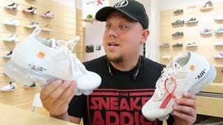 OFF WHITE VIRGIL NIKE AIR VAPORMAX SNEAKER REAL REVIEW WITH DELZ