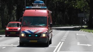PRIO 1 politie DHV, WO33-1 HW33-1 OD30-1 persoon te water
