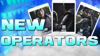 ALL 3 OPERATORS GAMEPLAY Operation White Noise - Rainbow Six Siege | yo_boy_roy