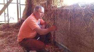 Беларуская технология Титовича в соломенном домостроении. straw house