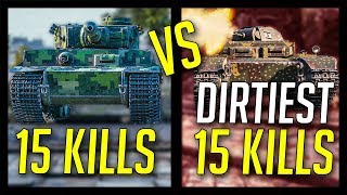 ► Dirtiest 15 Kills Ever? - World of Tanks 15 Frag Battles 2018