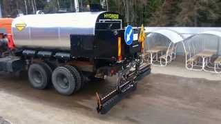Автогудронатор HYDROG SH 6000 Premium на шасси Камаз 65115 / Asphalt distributors HYDROG