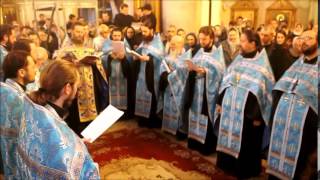 Похвала Пресвятой Богородице, великий пост 2014