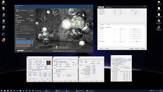 i7 8086K 5.5 ghz / 5500 Mhz running Cinebench R15 on 1,408v