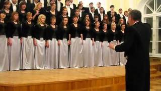 Хор ННГУ.  "Херувимская песнь"
