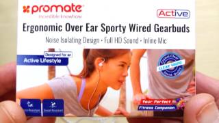 Распаковка спортивных наушников Promate Active из Rozetka.com.ua #мояраспаковка