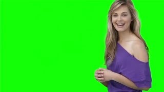 Cute girl talk to her boyfriend green screen hd video background you like it just watched this video