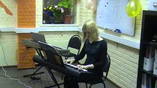 Анастасия Жулябина, И. Монтан «Над небом Парижа» (Y. Montand «Sous le ciel de Paris»)