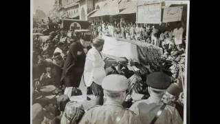 Rare Photographs of The Burial Procession of Nizam of Hyderabad Mir Osman Ali Khan