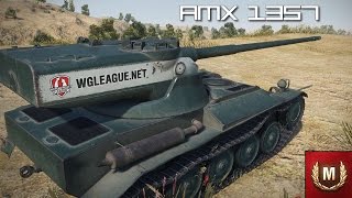 AMX 1357 Ace tanker mastery badge 4k damage World of Tanks (WOT)