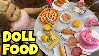 Best Ever American Girl Doll  Custom Food