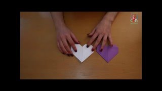 Kağıttan Kalp Nasıl Yapılır? - Origami