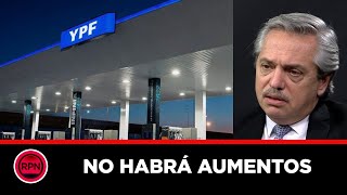 *URGENTE* Alberto piensa en el pueblo: YPF da marcha atrás con el aumento del 5% de las naftas