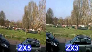 Kodak Playsport ZX5 & ZX3 sound and white balance test