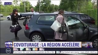 BFM TV : Covoiturage, la région Île-de-France accélère