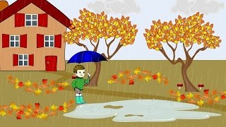 Времена года. Мультик про осень. Стихи про осень для детей
