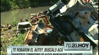 Cementerio de autos robados