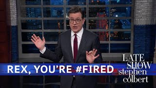Rex Tillerson Got Fired Via Twitter