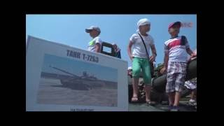 В День ВМФ России в Севастополе прошла выставка вооружения и военной техники