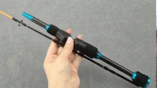 Самая лучшая зимняя удочка на судака с AliExpress 65 см, 75 г Углерод