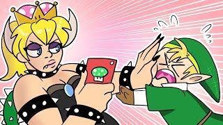 Gamers Tinder Takeover #2 | Bowsette Animation | Cartoon