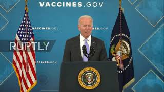 USA: Biden encourages vaccination of five to 11-year-olds