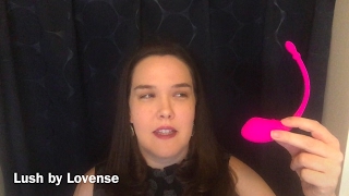 Review of Lush by Lovense--Wearable Bluetooth Vibrator. Sex Meets Tech.
