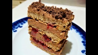 ČOKOLADNA TORTA SA MALINAMA