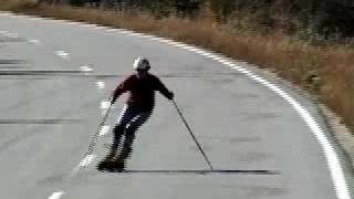Harb Carver slalom practice - Diana