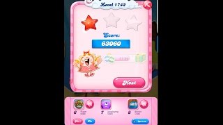 Candy Crush Saga Level 1742