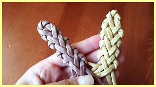 Как сплести зубатку из 6 трубочек!
