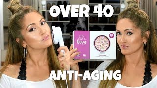 My Over 40 ANTI-AGING Skin Care Routine | ReVive Light Therapy