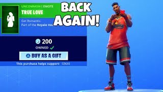 TRUE LOVE IS BACK..! (New Item Shop) Fortnite Battle Royale