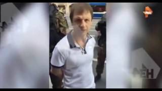 Видео задержания «вора в законе» Рубена Ивановского в Санкт Петербурге