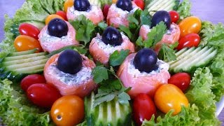 ?Рулет из красной рыбы Торжественный Очень вкусно