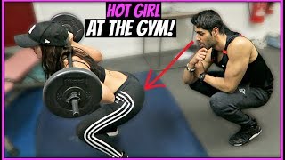 WHEN GUYS SEE A HOT GIRL AT THE GYM | Ram Ghuman