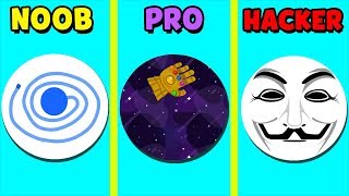 NOOB vs PRO vs HACKER in PAPER.IO 2