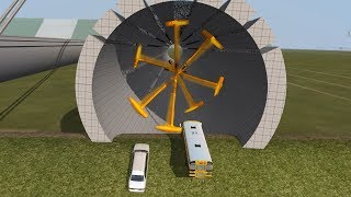 Beamng drive - Car Disintegrator