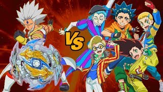 츠바이롱기누스 vs GT 베이 최강 배틀 ! 최초 ! 베이블레이드 버스트 GT 진검 신제품 배틀 쯔바이롱기누스 초Z 초제츠 장난감