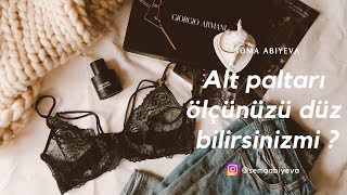 Alt paltarı ölçünüzü düz bilirsizmi? | Səma Abiyeva
